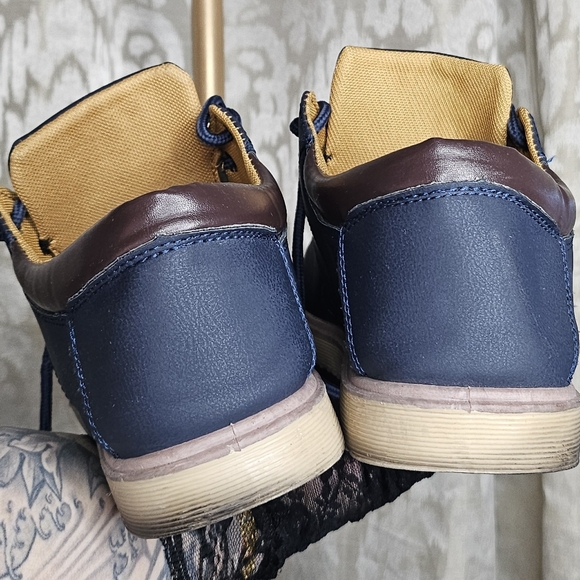 Dark Blue Semi-Casual shoes - Picture 3 of 7